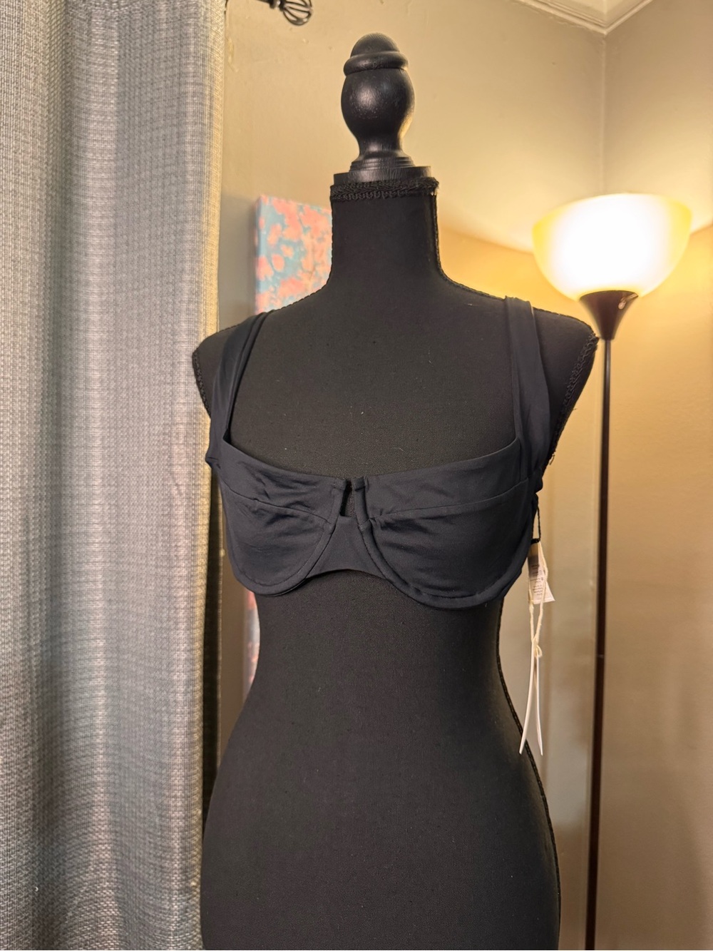 l*space Black Coast to Coast Bikini Top